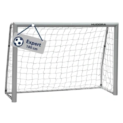 Abbildung von HUDORA Fußballtor Expert großes für Kinder &amp; Erwachsene wetterfestes standfestes mit engmaschigem Netz Hochwertige Outdoor Torwand Freizeit Training