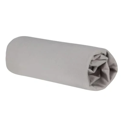 Abbildung von roba Spannbettlaken Lil Planet 40 x 90 45 Baby Bettlaken für Stubenwagen und Wiegen Bio Baumwolle GOTS Oeko Tex Standard 100 Grau