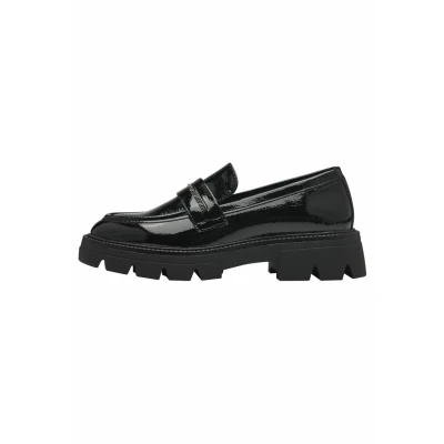 Abbildung von s.Oliver Slipper, Damen, Größe: 36, Black patent Schuhe