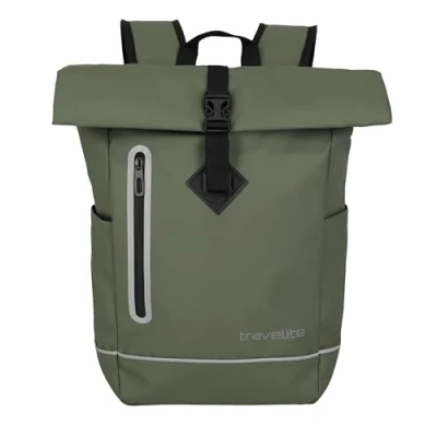 Abbildung von Travelite Basics Roll Up Rucksack Plane Olive