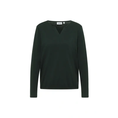 Abbildung von Cecil Imlook Langarmshirt, Damen, Größe: Medium, Grün