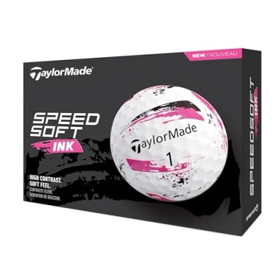 Abbildung von TaylorMade TM24 SpeedSoft Ink PNK GLB dz, weiß/pink