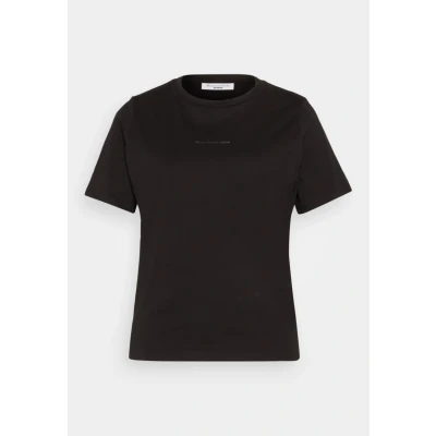 Abbildung von Marc O&#039;Polo Denim Shortsleeve Roundneck Basic FIT WITH LOGO Tshirt basic, Damen, Größe: XL, Black