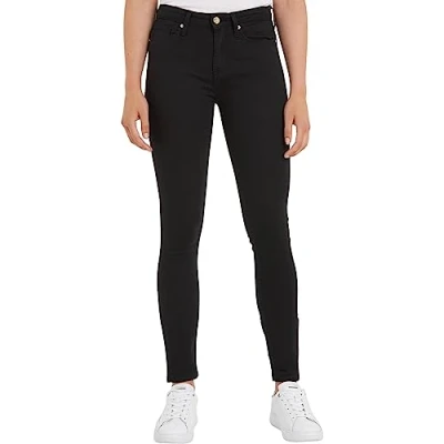 Abbildung von Tommy Hilfiger COMO Elisa Jeans Skinny Fit, Damen, Größe: 25x34, Masters black