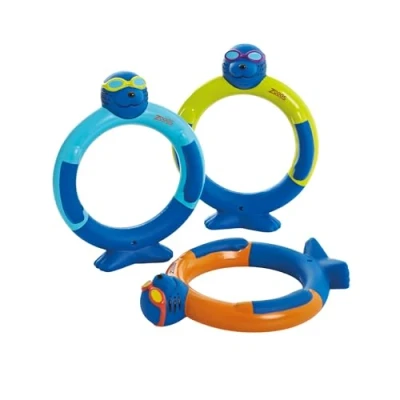 Abbildung von Zoggs Unisex Jugend Zoggy Dive Rings Tauchspielzeug, Multi, One Size