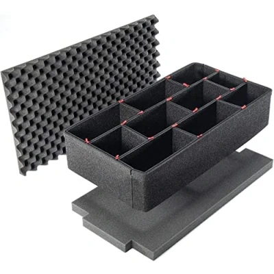 Abbildung von peli case 1510 TrekPak Divider System Set, Black, Schwarz, passend für