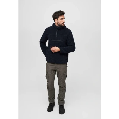 Abbildung von Brandit Fleecepullover, Herren, Größe: XXL, Navy