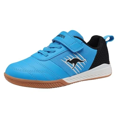 Abbildung von KangaROOS K5 Super Court EV Hallenturnschuh, Sky/Jet Black, 30 EU