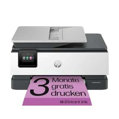 Abbildung von HP OfficeJet Pro 8132e Multifunktionsdrucker, 3 Monate gratis drucken mit Instant Ink inklusive, HP+, Drucker, Scanner, Kopierer, Fax, WLAN, LAN, Duplex, ePrint, Airprint, Basalt