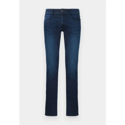 Abbildung von Replay Herren Jeans Anbass Slim Fit mit Power Stretch, Dark Blue 007 1 (Blau), 36W / 36L