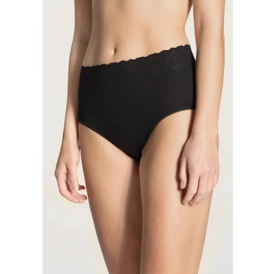 Abbildung von Calida Midislip Slip, Damen, Größe: Small, Black