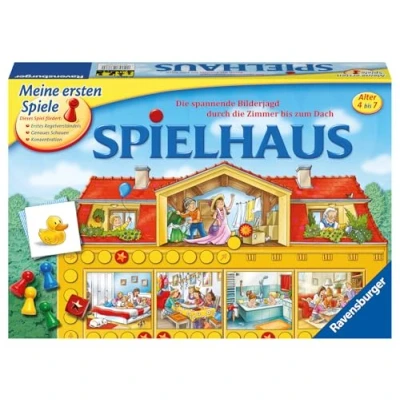 Abbildung von Ravensburger 21424 Spielhaus Kinderspielklassiker, spannende Bilderjagd für 2 4 Spieler ab Jahren