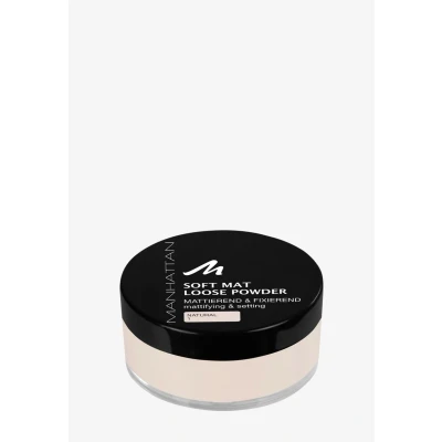 Abbildung von Manhattan Cosmetics SOFT MAT Loose Powder Puder, Damen, Größe: One Size, 1 natural