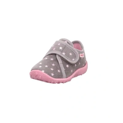 Abbildung von Superfit Mädchen SPOTTY Hausschuhe, GRAU 2100, 25 EU