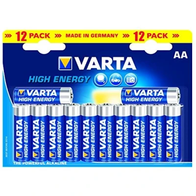Abbildung von VARTA Batterien AA, 12 Stück, Longlife Power, Alkaline, 1,5V, ideal für Spielzeug, Funkmaus, Taschenlampen, Made in Germany