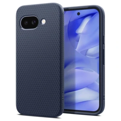Abbildung von Spigen Liquid Air Hülle Kompatibel mit Google Pixel 9a Navy Blue