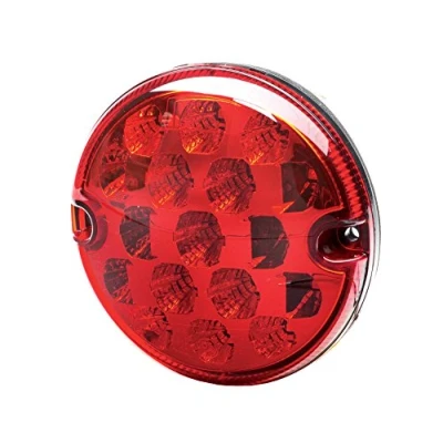 Abbildung von HELLA VALUEFIT Nebelschlussleuchte LED 24V / 12V Einbau Lichtscheibenfarbe: rot Kabel: 260mm Stecker: offene Kabelenden hinten 2NE 357 028 031