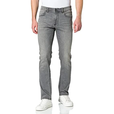 Abbildung von camel active Herren Regular Fit 5 Pocket Organic Cotton Jeans 30 Grau menswear 40/30