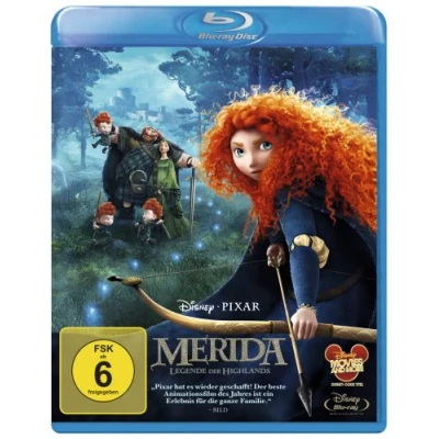 Abbildung von Merida Legende der Highlands (Pixar Lieblingsfilme)
