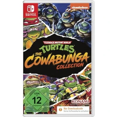 Abbildung von Teenage Mutant Ninja Turtles The Cowabunga Collection (Download Code in der Box) Switch