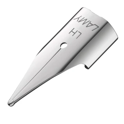 Abbildung von LAMY Z 50 Feder 888 Ersatzfeder aus verchromtem Edelstahl in der Farbe Blank Federstärke LH für Linkshänger geeignet