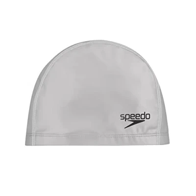 Abbildung von Speedo Unisex Erwachsene Pace Cap Schwimmkappe, Silber, Einheitsgröße