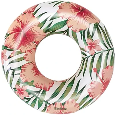 Abbildung von Bestway 36237 Schwimmring, Tropical Palms, 119 cm, sortiert