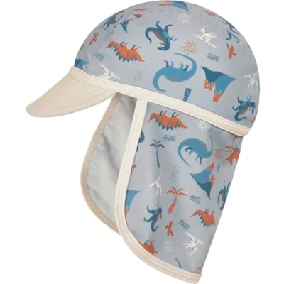 Abbildung von Playshoes Dino Allover UV Schutzkappe, 53, Allover, 53 cm