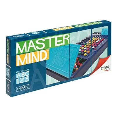 Abbildung von Cayro Master Mind + 7 Jahre Hit The Secret Code Brettspiel für Kinder und Erwachsene Kombiniert Strategie Logik Ideal 2 Spieler