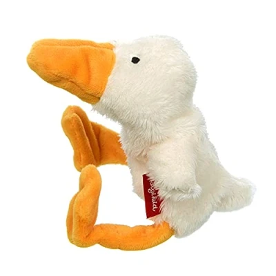 Abbildung von SIGIKID 42594 Mini Ente Cuddly Gadgets Mädchen und Jungen Babyspielzeug empfohlen ab Geburt weiß/gelb