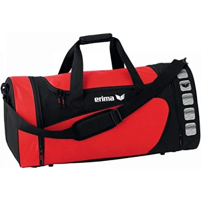 Abbildung von erima Sporttasche, rot/schwarz, M, 49.5 Liter, 723331
