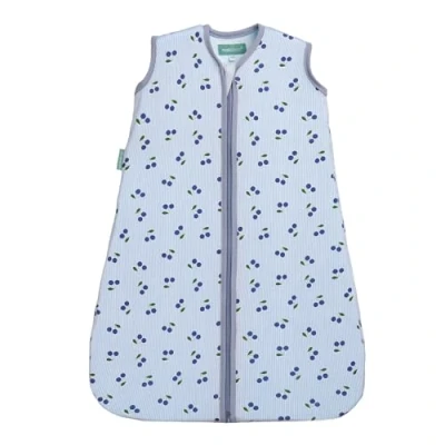 Abbildung von molis&amp;co Baby Schlafsack 0.5 TOG Sommerschlafsack für Jungen Neugeborene Babyschlafsack ohne Ärmel 100% Baumwolle (Oeko TEX 100), Premium Qualität Cherries (60 cm)
