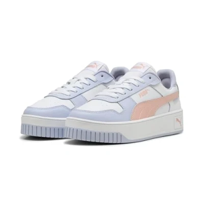 Abbildung von Puma Carina Street Sneaker low, Damen, Größe: 37, White/rose quartz/cool weather Leder und lederimitat