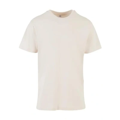 Abbildung von Build Your Brand Herren BY004 T Shirt Round Neck Shirt, Marshmallow, S