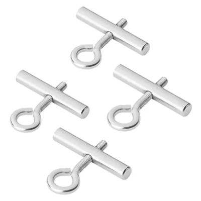 Abbildung von MULTIBROS 4 Stück Endstopper für Kederschiene Kederstopper Blockierungskit 5 6mm oder 8 10mm (5 6 mm)
