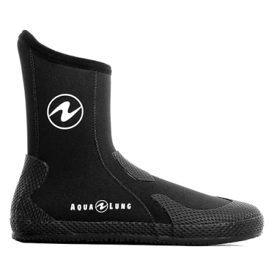 Abbildung von AQUALUNG Superzip 7mm Ergonomische, widerstandsfähige und bequeme Tauchstiefel, thermischer Schutz rutschfeste Sohle, optimal für das Tauchen
