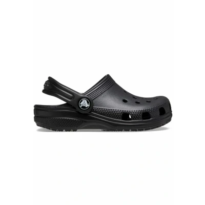 Abbildung von Crocs Classic Unisex Pantolette flach für Kinder, Größe: 32/33, Black Kunststoff