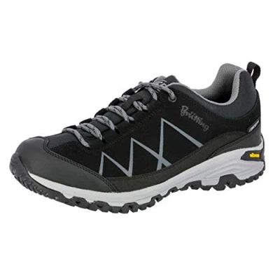 Abbildung von Brütting Unisex Kansas Trekking &amp; Wanderhalbschuhe, Schwarz Anthrazit, 44 EU