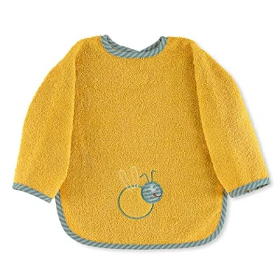 Abbildung von Sterntaler Unisex Ärmellätzchen Ben Ben, Gelb, Einheitsgröße, 1 Stück (1er Pack)