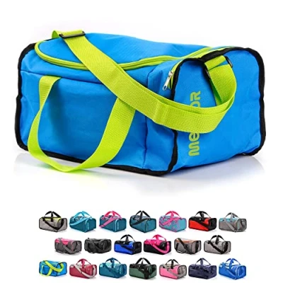 Abbildung von meteor Sporttasche Kinder 20 40L Gym Tasche Herren schwimmtasche Reisetasche Urlaubstasche klein Fitnesstasche Damen Riementasche Kindertaschen Schule Taschen turntasche Jungen