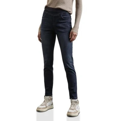 Abbildung von STREET ONE Damen A377771 Denim Thermo Jeggings,Blau,42
