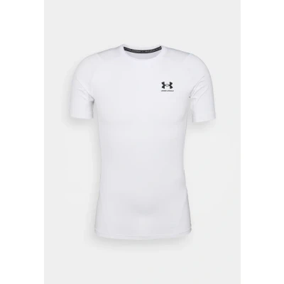 Abbildung von Under Armour UA HG COMP HEAT GEAR Unterhemd/shirt, Herren, Größe: Large, White