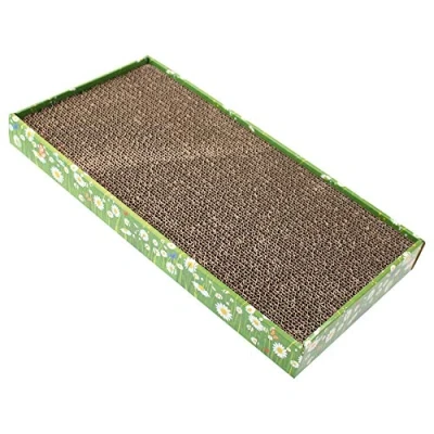Abbildung von Croci C6020464 Kratzbaum Pappe Katzenminze, 48 x 25 5 cm
