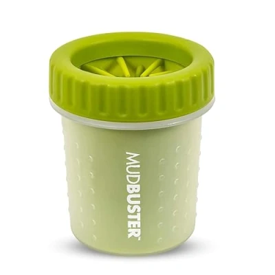 Abbildung von Dexas MudBuster PW700383 Hundepfotenreiniger, tragbar, klein, Grün, Small
