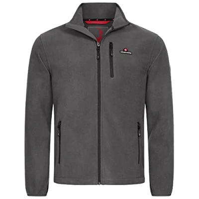 Abbildung von Höhenhorn Eigler Herren Fleece Jacke Full Zip Grau Gr. M