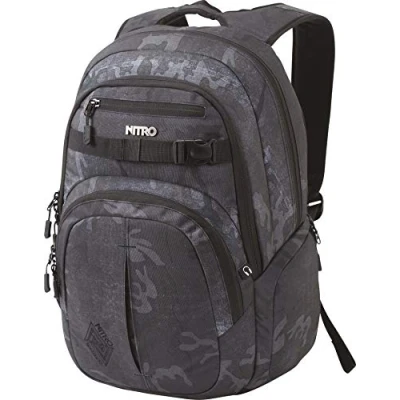 Abbildung von Nitro DAY Chase Laptopfach Tagesrucksack, Größe: One Size, Forged camo