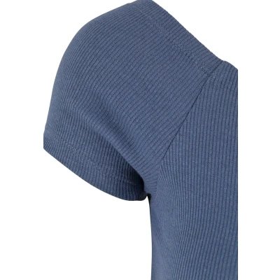 Abbildung von Urban Classics OFF Shoulder Etuikleid, Damen, Größe: 3XL, Vintageblue