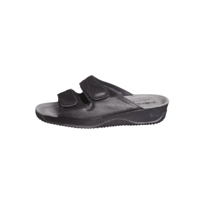 Abbildung von Rohde Softana Pantolette flach, Damen, Größe: 36, Black Schuhe