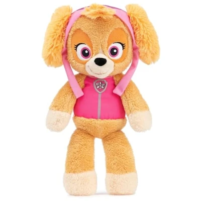 Abbildung von GUND PAW Patrol Schlenkerplüsch Skye, 30 cm hochwertiges Plüschtier aus weichem Velours Frottee mit gestickten Augen, original im Look der TV Serie, für Kinder ab 1 Jahr