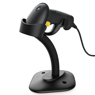 Abbildung von Inateck USB Barcode Scanner mit intelligenter Halterung, BCST 33